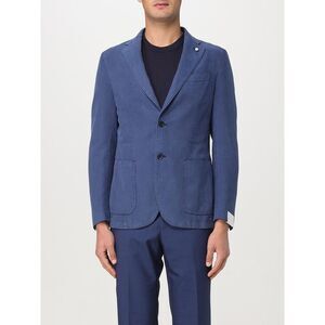 Luigi Bianchi Blazer Men Blue